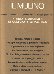 Copertina del fascicolo dell'articolo Alcune tendenze attuali nella sociologia della letteratura e nella critica sociologica