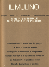 Copertina del fascicolo dell'articolo Gli Stati Uniti e il tripartitismo in Francia e in Italia, 1945-1947