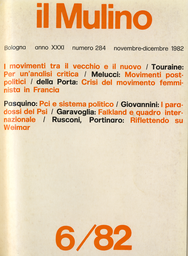 Copertina del fascicolo dell'articolo Il Pci nel sistema politico italiano degli anni settanta